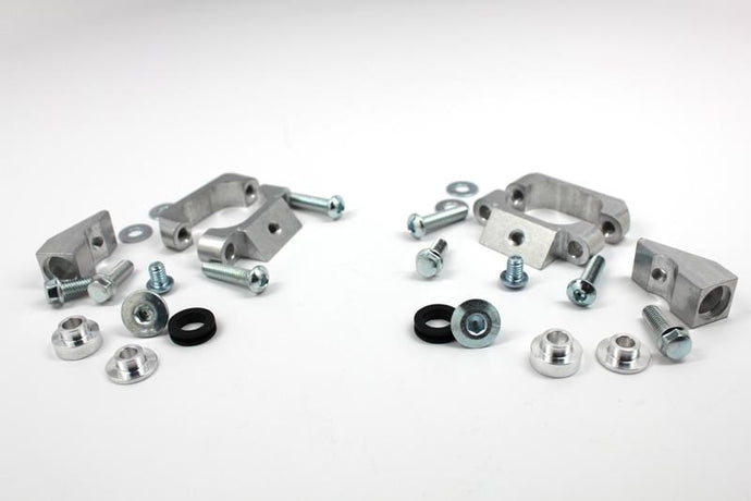 Works Connection 18-299 Radiator Brace - Silver