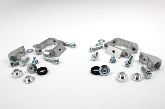 Works Connection 18-299 Radiator Brace - Silver