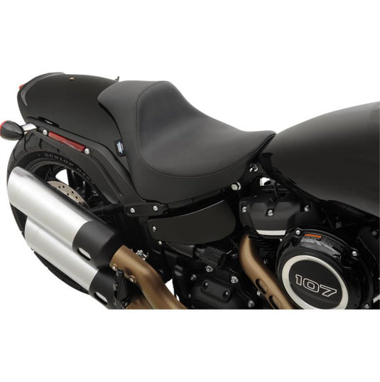 Drag Specialties 0802-1127 EZ-ON Solo Seat - Smooth with Solar-Reflective Leather