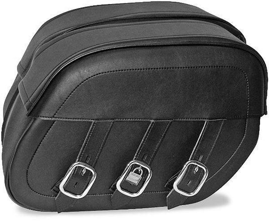 Saddlemen 3501-0232 Rigid-Mount Quick-Detach Slant Saddlebag - Drifter