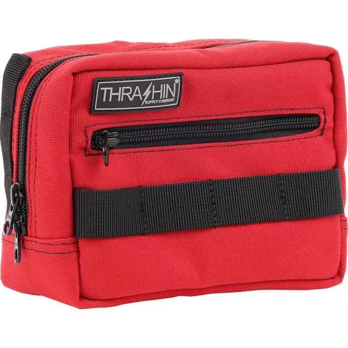Thrashin Supply Company THB-0015 Handlebar Bag - Red