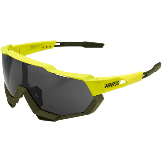 Neon Yellow/Olive / Black Mirror Lens