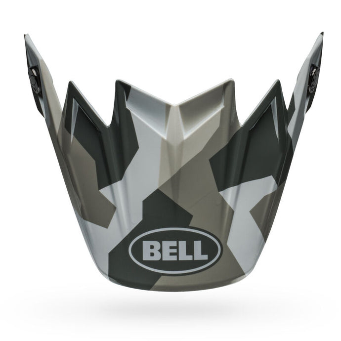 Bell Helmets Visor for Moto-9S Flex Rover Helmets - Gloss White Camo