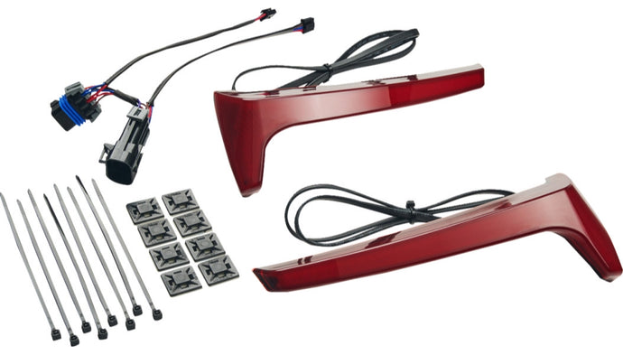 Ciro 4R110 Rydeculture Bryant M1 Saddlebag Lights - Red Lens