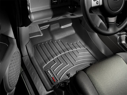 Weathertech 443111 WT FloorLiner - Front - Blk