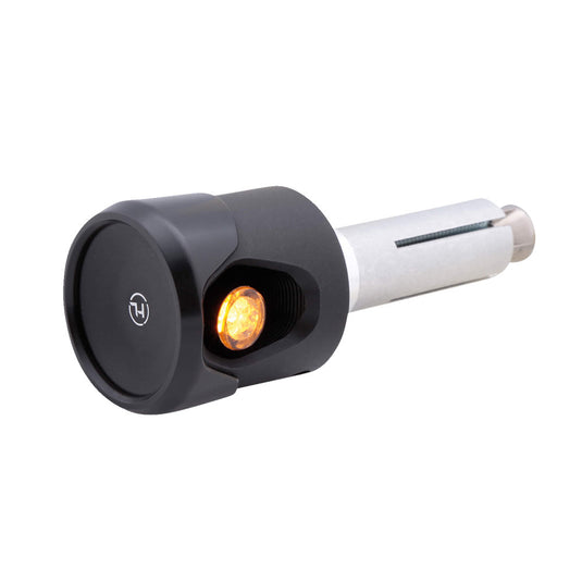 Highsider 203-0050-OLD Highsider Akron-Flash LED Bar End Turn Signals - Black