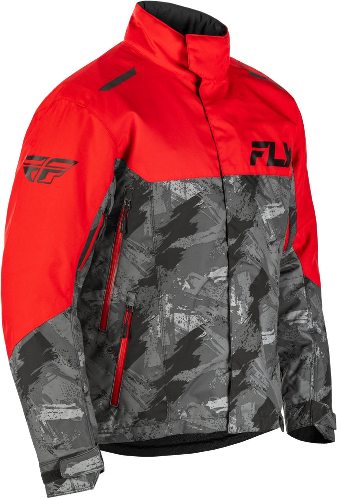 Load image into Gallery viewer, Fly Racing SNX Pro Jacket (X-Large, Black/Red)
