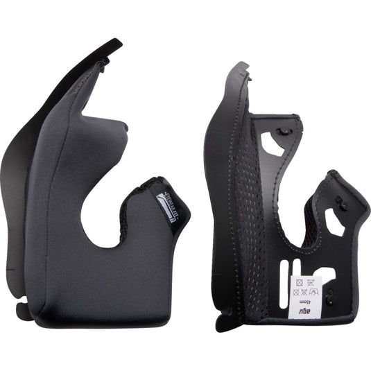 Agv Cheek Pads for K-3 Helmets - 35mm - Gray/Black