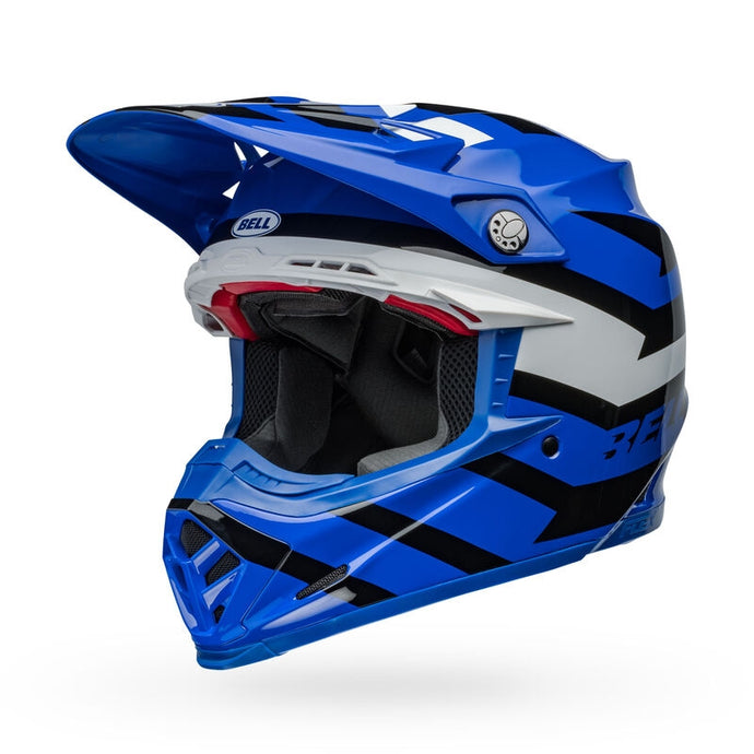 Gloss Blue/White