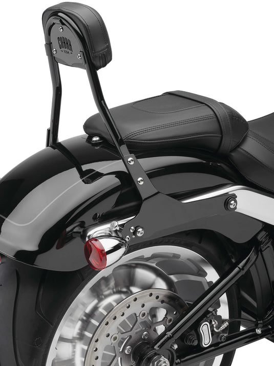 Cobra 602-2007B Round Detachable Backrest - Black