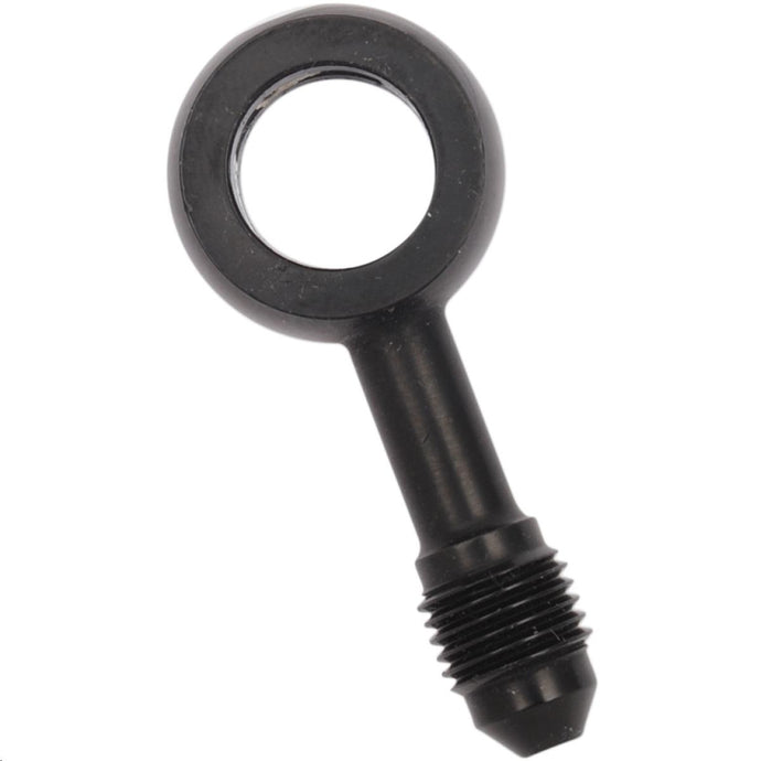 Magnum 1704-55 12mm Banjo x AN-3 Brake Line Fitting - 180deg. - Black