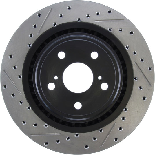 Stoptech 127.44158R ST Slot & Drill Brake Rotors
