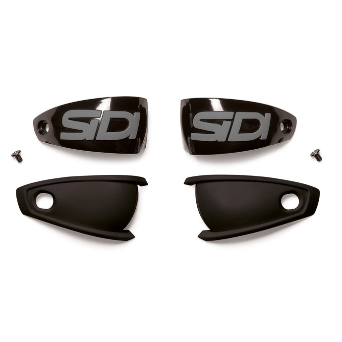 Sidi 145 Asymmetric Heel Cup - Black/Gray/Black