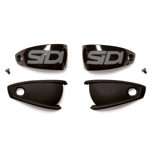 Sidi 145 Asymmetric Heel Cup - Black/Gray/Black