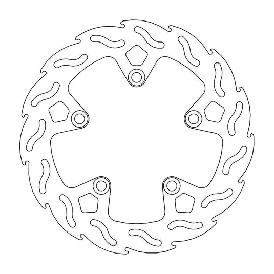 Moto-Master 110280 Flame Brake Disc