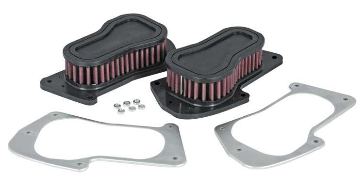 Load image into Gallery viewer, K&amp;N Engineering SU-1806 KN Motorcycle Direct Fit Air Filters
