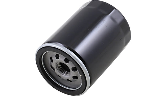 Drag Specialties 0712-0643 Spin-On High Capacity Oil Filters with Nut - Black