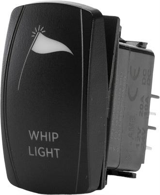 Flip SC1-AMB-L27 Dash Switch - Whip Light On/Off