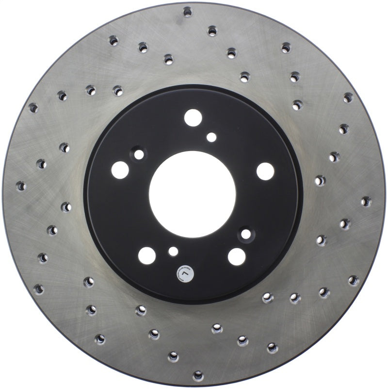 Load image into Gallery viewer, Stoptech 128.40046L ST Drilled Sport Brake Rotors
