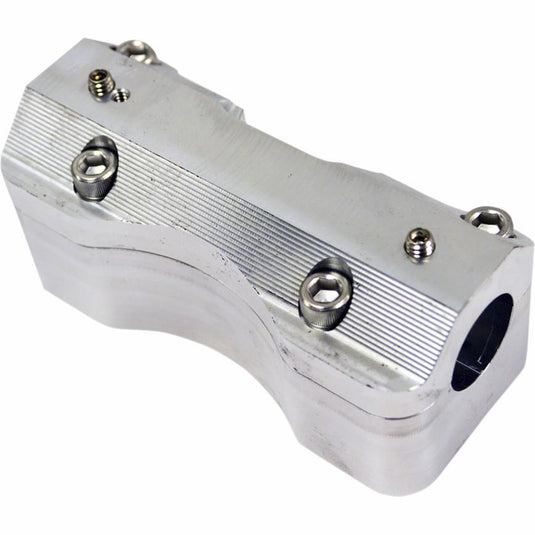 La Choppers LA-7415-03 Handlebar Clamp Set - 1in Diameter Clamping Area