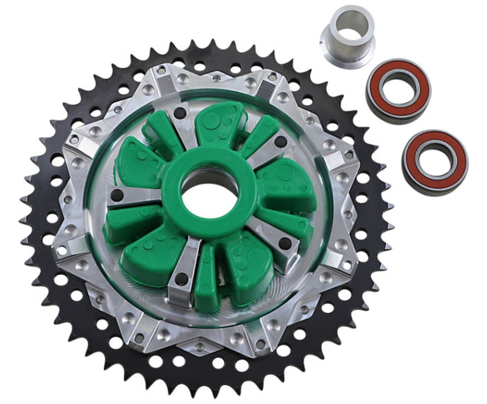 Alloy Art G2CC53-31 Cush Drive Chain Sprocket with Machined Carrier - 53T - Black