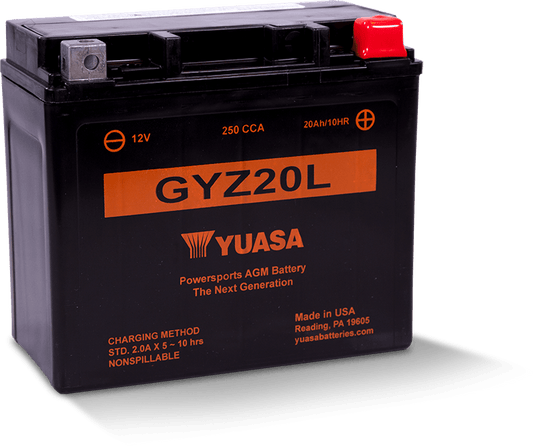 Yuasa Battery YUAM720GZ YSA Maintenance Free Battery