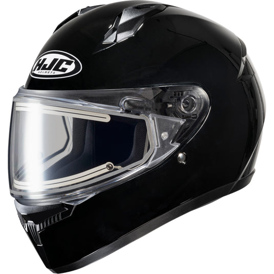 Hjc C10 Snow Helmet with Electric Shield (Large, Black)