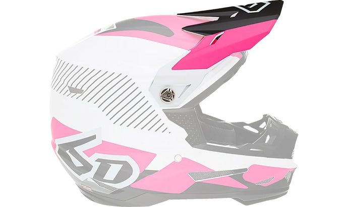 6D Visor for ATR-2 Helmet - Fusion Pink