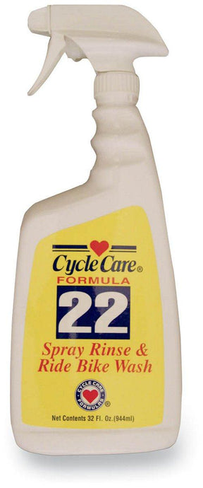 Cycle Care Formulas 22032 Formula 22 Spray, Rinse and Ride Cleaner - 1qt.