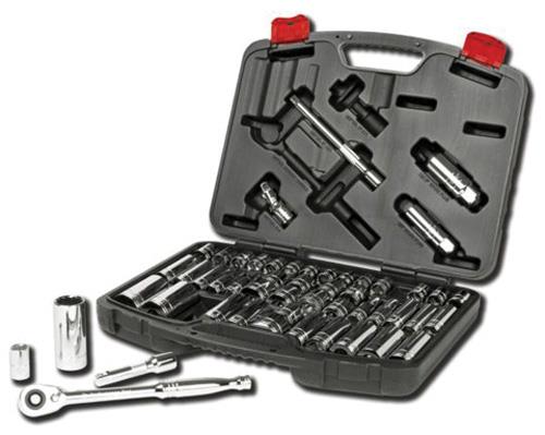 Performance Tools W38905 51 Piece 3/8in. Drive Mechanics Socket Set