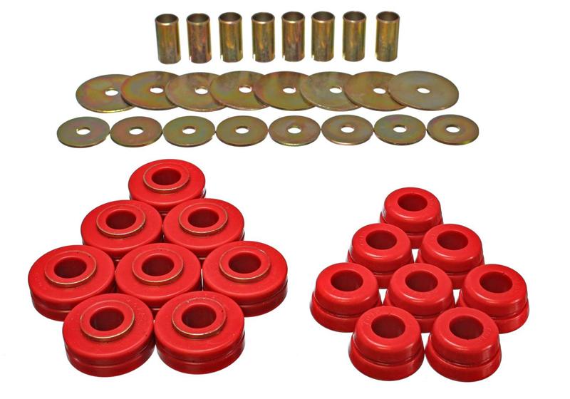 Load image into Gallery viewer, Energy Suspension 6.4101R ES Body Mounts - Red
