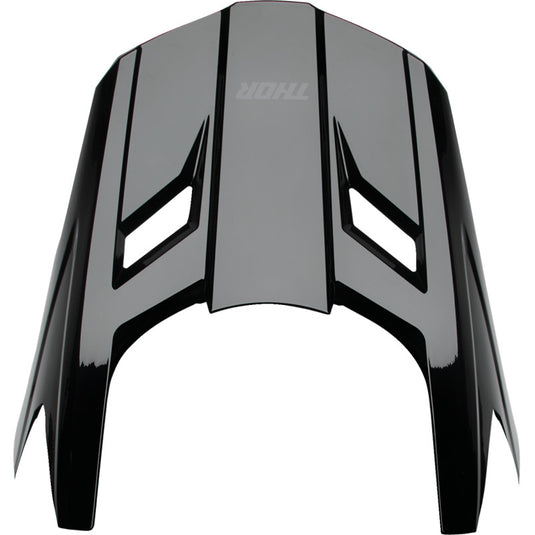 Thor Visor for Fleet Youth Helmet - Blackout/Gloss Black