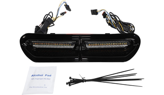 Custom Dynamics CD-VENT-AW2-BB Dynamic LED Vent Inserts - Gloss Black with Stainless Mesh