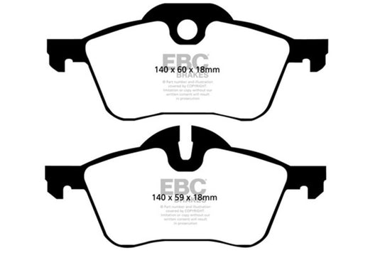 Ebc DP21388 EBC Greenstuff Brake Pad Sets