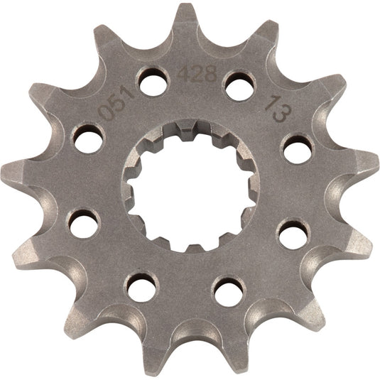 Moto-Master 610161114 Steel Front Sprocket - 14T (Natural)