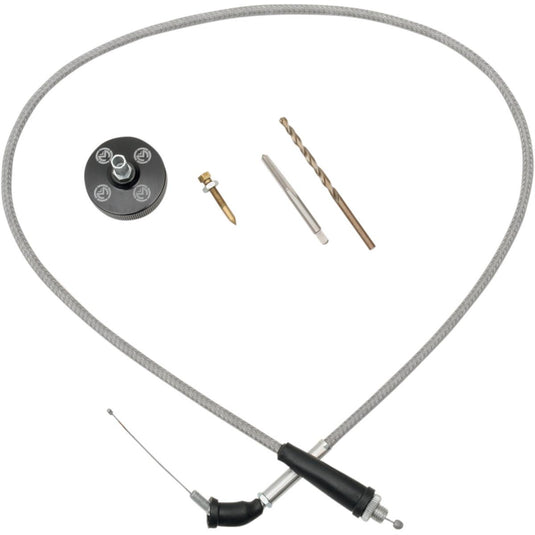 Moose Racing 33-CRB01-BLK Carburetor Cap Kit - Black