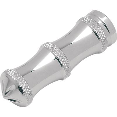 Accutronix PT220-KGC1 Chrome Shifter/Brake Pegs - Knurled - 2-1/4in.