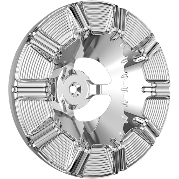 Arlen Ness 601-001 Velocity 90deg. Air Cleaner Cover - Chrome