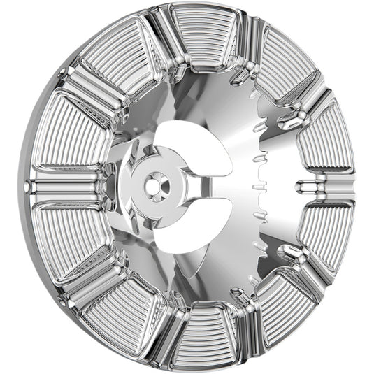 Arlen Ness 601-001 Velocity 90deg. Air Cleaner Cover - Chrome