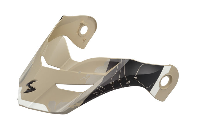 Scorpion Peak Visor for EXO-AT960 Topograhic Helmet - Sand/Black