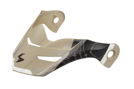 Scorpion Peak Visor for EXO-AT960 Topograhic Helmet - Sand/Black