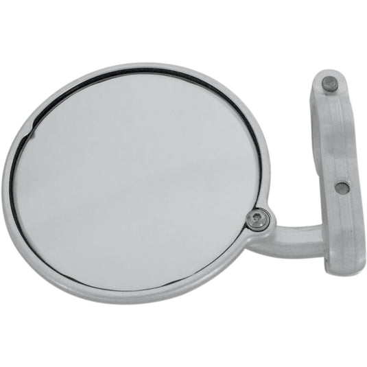 Crg HS-201-L Hindsight Left Side Bar End Mirror - Silver