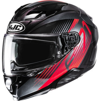Hjc F71 Catos Helmet (Small, Red (MC-1))