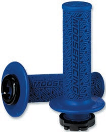 Moose Racing B36MRU-B Series 36 Lock-On Grips (Blue/Black)
