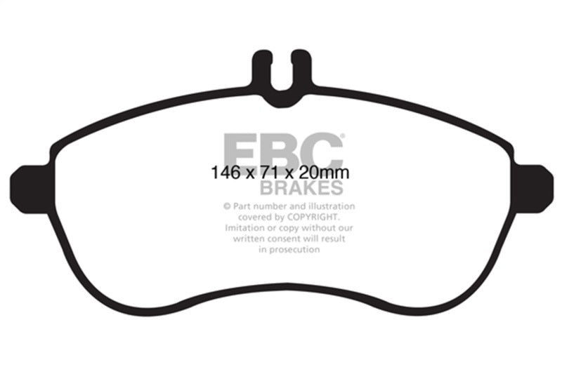 Load image into Gallery viewer, Ebc UD1340 EBC Ultimax2 Brake Pad Sets
