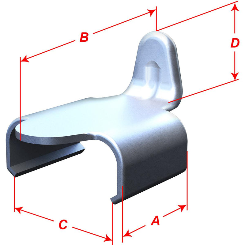 Load image into Gallery viewer, Camso AFT120106 Track Clip - Replaces Camoplast 012-0100
