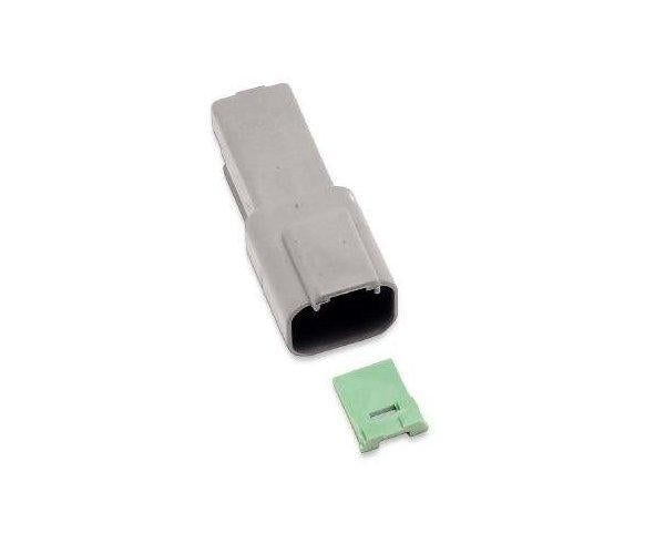 Namz DR-2G Deutsch Receptacle - 2-Pin - Gray