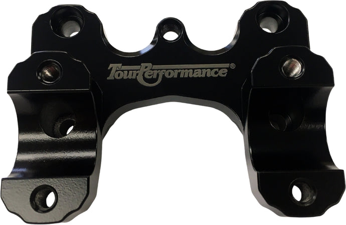Helibars HR10163 Offset Risers For Pan America - Black