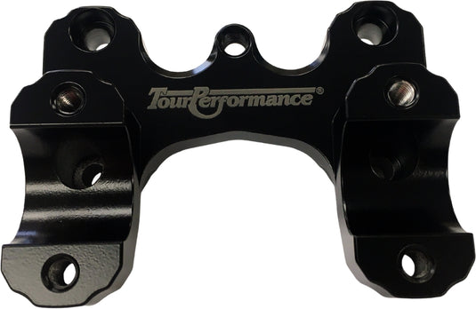 Helibars HR10163 Offset Risers For Pan America - Black