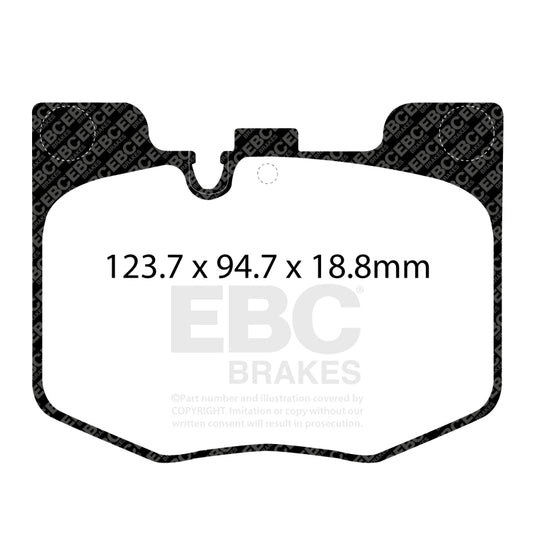 Ebc DP82302RP1 EBC RP-1 Brake Pad Sets